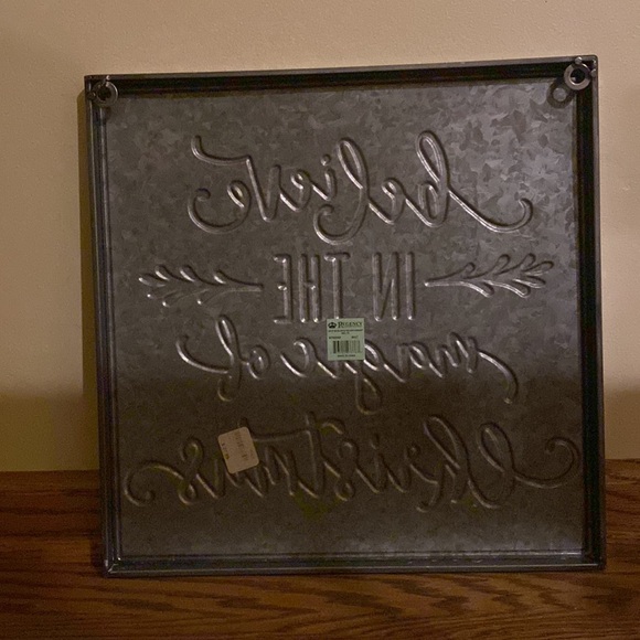 Believe in the Magic Tin Sign - Picture 5 of 7